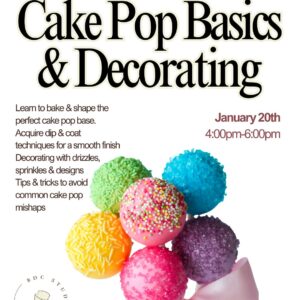 Cake pop basics & Decorating (Level 1)