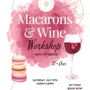 Macaron + Wine 9/19