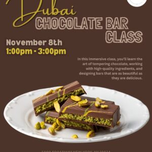 Dubai Chocolate Bar Class