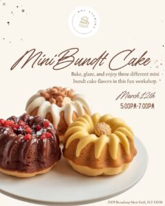 Mini Bundt Cake 3/12