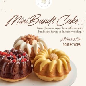 Mini Bundt Cake 3/12
