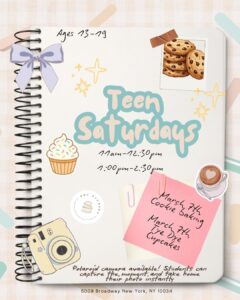 Teen Saturdays 3/7