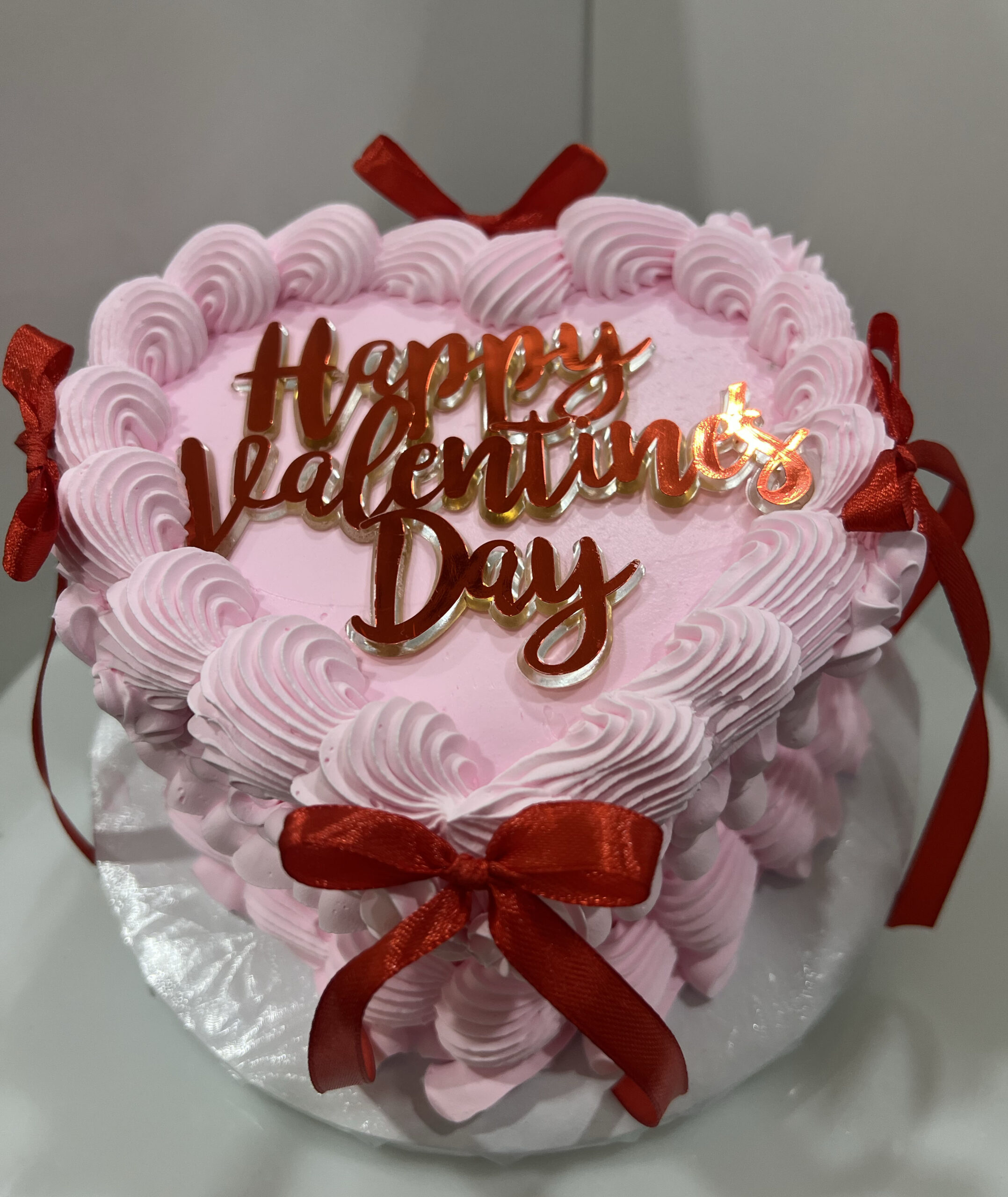 Mini heart cake 6''