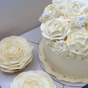 Mothers Day Cake Monochromatic Cake & Cupcake Set