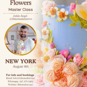 Buttercream flowers with Julian Angel RSVP